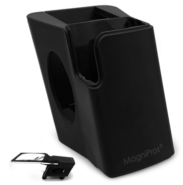 Magnipros The Ultimate Holder/Stand for ED series Reading Magnifiers - Senior.com Magnifier Holders